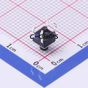 UK-B0201G50-DP25Y Tactile Switch Through hole Component (THT) Switch Single Pole Single Throw Round Button 2.5N Through Hole - Product Image 2