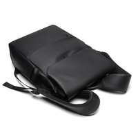 Sac à dos professionnel léger et imperméable en PU, grande capacité, avec coussin d'air, fermeture éclair, design convertible 2-en-1, pour voyage