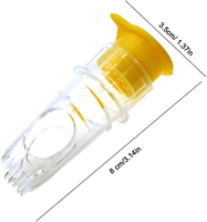 Presse-agrumes et presse-citron manuel portable en plastique avec filtre intégré