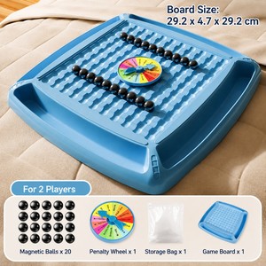 Jeu d'échecs magnétique à emporter partout, sans désordre, pour les enfants à partir <span class=keywords><strong>de</strong></span> 3 ans, jeu <span class=keywords><strong>de</strong></span> société pour les voyages en camping, <span class=keywords><strong>jeux</strong></span> <span class=keywords><strong>de</strong></span> société pour enfants - Product Image 5