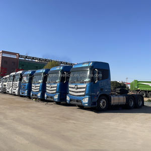 Tracteur Foton robuste 6x4 EST 40T 120 km/h Euro 4 5 <span class=keywords><strong>6</strong></span> 560hp 16 train avant nouvelle cabine avec caméra arrière carburant diesel - Product Image 2