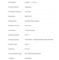 Tablette Android 13/14/15 pouces 128 Go Écran tactile 5G WiFi Octa Core Version globale pour l'étude, le travail et le divertissement
