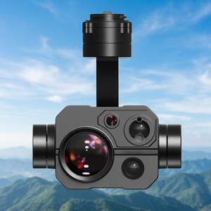ZT30 โดรนเซ็นเซอร์สี่ตัวพร้อมกิมบอลออปติคอลพอด กล้องความร้อน 4K ซูม 180 เท่า ความละเอียด 640x512 ระบบวัดระยะด้วยเลเซอร์ LRF 1200 ม. ระบบติดตาม AI สำหรับ UAV - Product Image 1