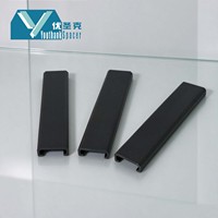Barre d'espacement Warm Edge en fibre de verre 25C résistante à la chaleur pour verre trempé IGU, mur-rideau en aluminium, façade