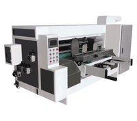 Machine de découpe et de rainurage automatique Royal avec impression flexographique 380V, capacité de 150 pièces/min