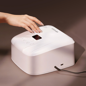 Lámpara de <span class=keywords><strong>Uñas</strong></span> LED <span class=keywords><strong>UV</strong></span> de Doble Zona con Sensor de 72W, de Nuevo Diseño, con Curado Rápido <span class=keywords><strong>para</strong></span> Salón y Uso Doméstico, Estilo Portátil con Enchufe - Product Image 5