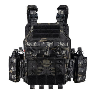 ヤケダチャレコタクティコモールタクティカルベストトレーニングユニフォームカモフラージュスタイルプレートキャリア女性男性アウトドアタクティカルベスト - Product Image 3