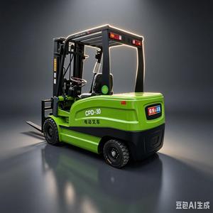 รถยกไฟฟ้าใหม่พร้อมแบตเตอรี่ลิเธียม-ไอออน ยางตัน ใช้งานแบบแมนนวล - Product Image 1