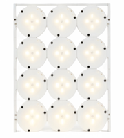 Assemblage de circuits imprimés (MCPCB) en aluminium à LED à haute conductivité thermique, finition de surface HASL, épaisseur de cuivre 15-35 µm, pour feux clignotants, modèle HL80006