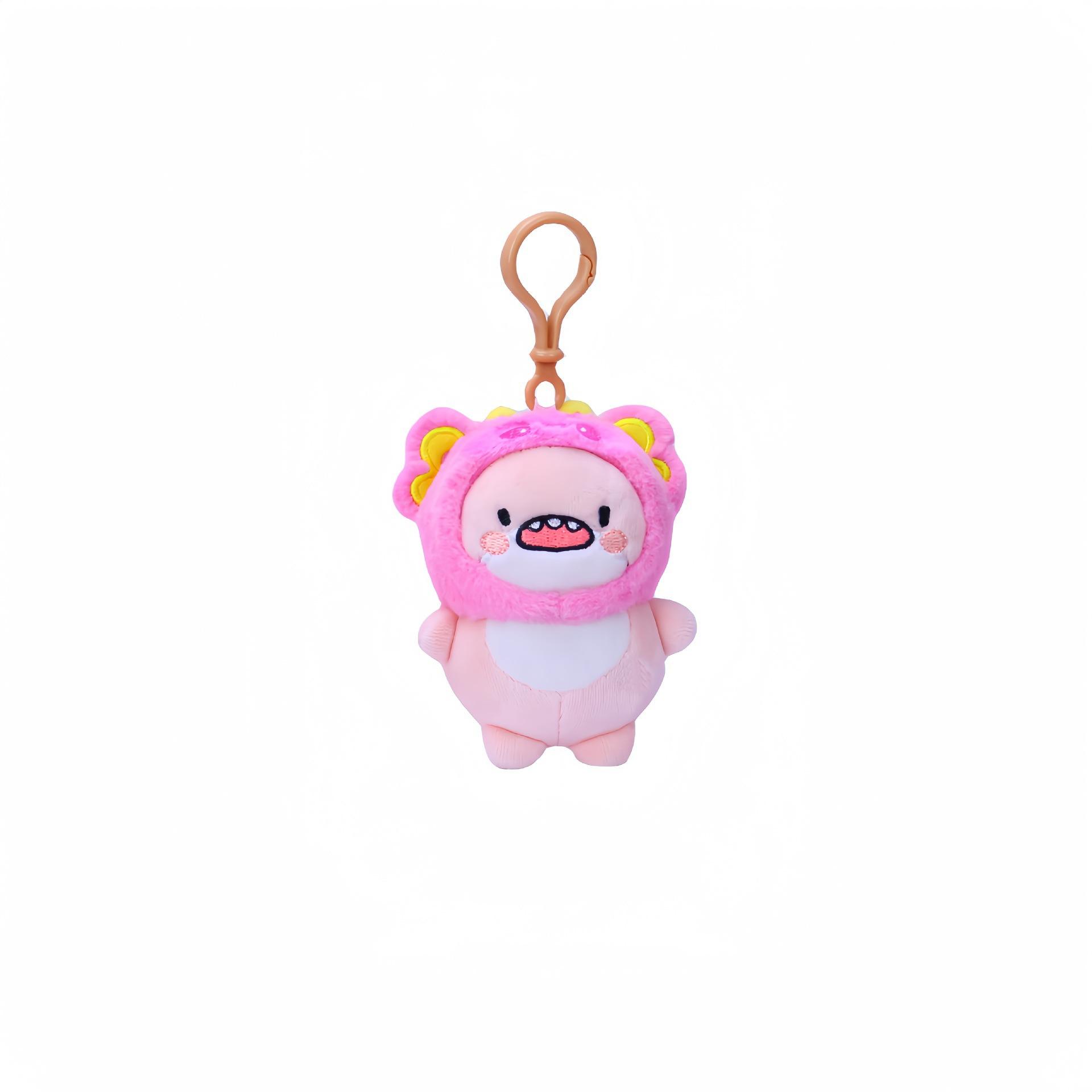 Pendentif requin potelé de 3 pouces avec lumière clignotante