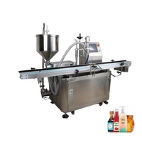Machine de remplissage pour crèmes, pâtes, bonbons, aliments pour animaux, snacks en conserve et crèmes de verre, pour produits à haute viscosité, tels que la crème de pigment perlé époxy, l'huile d'olive et la pâte de curry à gros grains