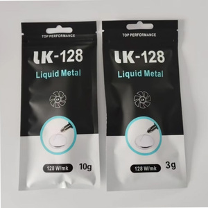 Metal líquido 128W/MK compatible con pasta térmica de marca personalizada para CPU GPU tarjeta gráfica CPU portátil disipación de calor 1G 3G 5G 10g - Product Image 6