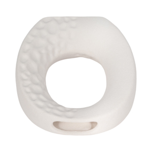 Vaso in ceramica scolpito con intaglio aperto per soggiorno, vaso decorativo per fiori, accenti per camera da letto, decorazioni per ufficio - Product Image 6