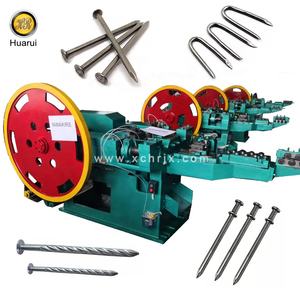 完全ワイヤー釘製造ライン 最安値 自動鋼釘製造機 普通/ユータイプ/両頭釘用 - Product Image 3