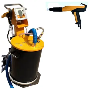 Electrostatic Manual powder coating gun spare parts and coating line