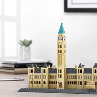 Wange 4221 Blocs de construction créatifs Modèle Bâtiments du Parlement Ensemble de blocs de construction à assembler pour enfants unisexe Jouet en plastique