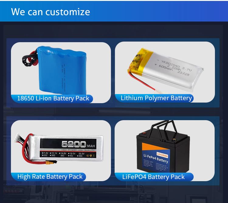 3.7V 2500mAh Li-Ion Polymer Cylinder Battery with PCB for E