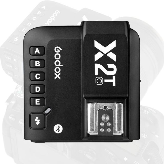 Godox X2T 2.4G Wireless TTL 1/8000s Flash Trigger Transmitter HSS for Photograph Flash AD600 V1 V860