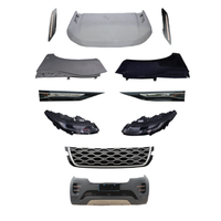 Adapté aux Range Rover Evoque L538 (ancien modèle) 2012-2018, mise à niveau vers le style 2025, pare-chocs avant à montage direct, sans découpe ni perçage