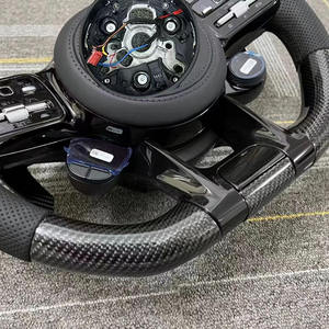 Volant de voiture personnalisé en fibre de carbone pour Mercedes-Benz <span class=keywords><strong>AMG</strong></span> Performance W167 W177 W190 W213 W217 W222 - Product Image 5