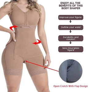 Mujeres grueso cuerpo Shaper <span class=keywords><strong>Curvy</strong></span> BBL vaina colombiana Fajas Faha Para Mujer Gaine BBL Gaine Amincissante Femme <span class=keywords><strong>faja</strong></span> colombiana - Product Image 2