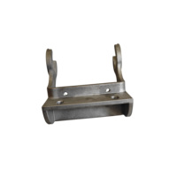 Support de montage en acier inoxydable moulé sur mesure, robuste, pour machines industrielles