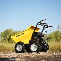 Auster Fabricant OEM Tout Terrain 4X4 Roues Motrices B & S/Ducar Moteur à Gaz Propulsé brouette Petit mini Dumper