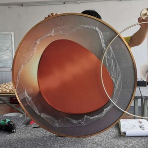 PL ภาพตกแต่งห้องสไตล์<span class=keywords><strong>จีน</strong></span>,ภาพสีติดผนังนาฬิกาโลหะกรอบรู<span class=keywords><strong>ป</strong></span>สำหรับตก<span class=keywords><strong>แต่ง</strong></span>บ้าน - Product Image 6