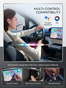 Adaptateur portable sans fil CarPlay Android Auto pour voiture, dongle pour la navigation automobile, la musique et les appels téléphoniques - Product Image 3