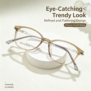 JF8090 Monturas de Gafas Metálicas TR Vintage de Alta Gama, Estilo Natural y Sofisticado para Mujer Madura - Product Image 2