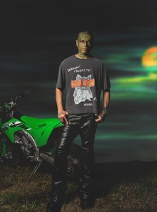 <span class=keywords><strong>T</strong></span>-shirt firmata 2026 New Fashion <span class=keywords><strong>Triple</strong></span> Sevens 100% cotone puro lavato con acido, stampa retrò con strass hotfix - Product Image 3