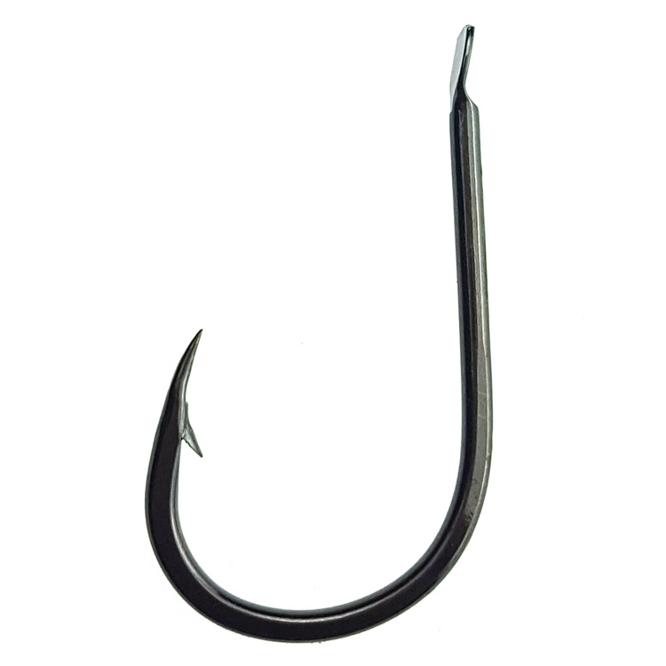 crooked fish hooks SANLIKE 30pcs 9#-13# with Barbs Carbon Steel Forged Mouth Hook Sea Fishing Gaff Tool Accessories carved fish that hooks into a 14K Gold eye Fishing Hook Long Shank Crooked