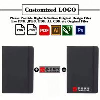 Libreta de Cuero PU A5 de Lujo Personalizada al por Mayor, con Correa Elástica, Logotipo de Marca Impreso en Serigrafía, Multifuncional, para Promociones