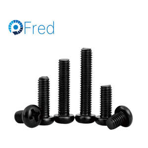 Tornillos de máquina DIN 7985 personalizados A2/A4 acero al carbono y cabeza plana de acero inoxidable en pulgadas/sistema métrico M3/M4 tamaño de rosca - Product Image 5