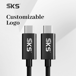 Câble USB4 80 Gbps 240 W en nylon tressé Type C vers Type C, charge <span class=keywords><strong>rapide</strong></span>, transfert de données haute vitesse pour mobile et ordinateur portable - Product Image 3