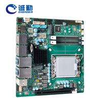 Placa Base Industrial Mini ITX OEM con 2*Lan, 2*DDR5, 2*HD+2*DP DP/LVDS, 1*PCIe_X16, Compatible con Intel de 13ª y 12ª Generación LGA1700 Q670 H610