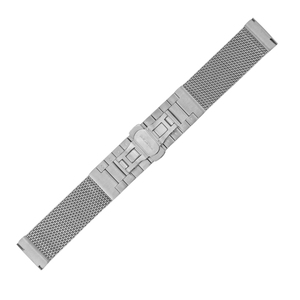 Bracelet de montre en maille d'acier inoxydable, bracelet à dents de requin, boucle réglable pour montre connectée et montre-bracelet - Product Image 2