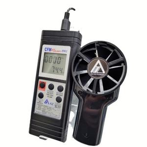TTLTES 8901 EB เครื่องมือวัดความเร็วแบบพกพา เครื่องวัดอุณหภูมิและความเร็วลม พร้อมช่วงการวัด 0.4~35 เมตร/วินาที; 80~6900 ฟุตต่อเมตร - Product Image 3