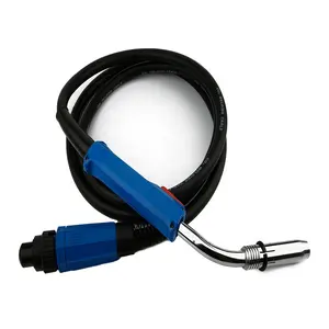 380a 3m 4m 5m air cooled mig welding torch gas welding torch 40kd with euro connector