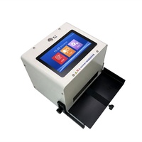Nueva Impresora de Etiquetas de Códigos QR Digitales Automáticas Estáticas de Escritorio para Bolsas de Plástico y Botellas, Impresora de Inyección de Tinta para Fechas de Caducidad y Códigos de Lote