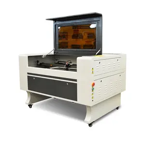 Gravura e máquina de corte a laser 6090 boa qualidade, voiern 9060 co2 60w 80w 100w para venda 60x90cm