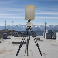 Radar de détection de drones MYT X-Band, reconnaissance de signature avancée, portée de 10 km, discrimination des oiseaux et des drones