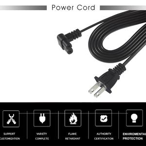 Dây Điện USA Cắm Điện C7 Hình 8 Dây AC 1.5 Mét 220V 2.5A 18AWG/2C US Dây Nguồn 2 Chấu Cho PS4 PS3 Slim PS2 - Product Image 4