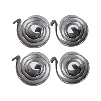 Bobine en spirale de torsion de moteur de ressort de liquidation plat en métal d'acier inoxydable personnalisé pour l'enrouleur de matériel de meubles