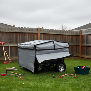 Cubierta Universal Impermeable para Generador 420D, 34x26x21 pulgadas, de Nailon, Accesorios para Generadores de Gasolina - Product Image 2