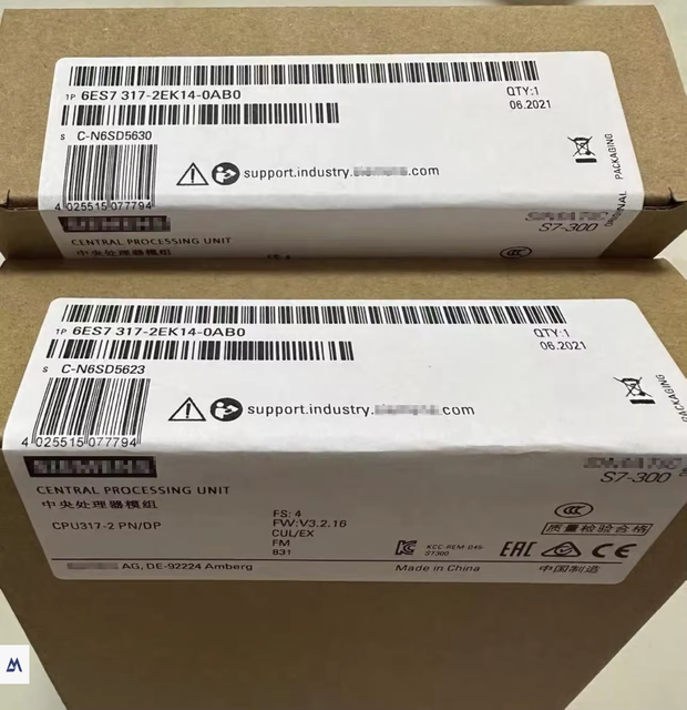 Brand New Genuine Product 6ES7317-2EK14-0AB0 / CPU317F-2 PN/DP Central Processing Unit6ES73172EK140AB0 Fast Delivery