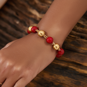 RE295-B192-0446G สร้อยข้อมือแฟชั่นแบบโซ่และแบบเชื่อมต่อ - Product Image 3