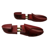 Arbre à chaussures peint en marron Deux tubes gardent la forme de la chaussure Chaussures de golf en cuir anti-rides