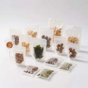 Custom Printed 16oz/454g Resealable Plastic Bag Food Seal Packaging Ziplock Transparent Pouch Mylar <b>Sachet</b> with Window - Product Image 1