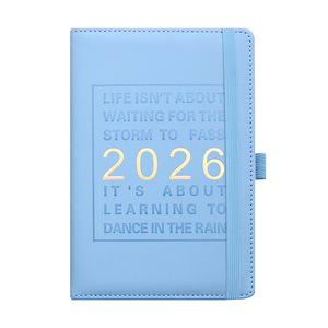 Cuốn sách lịch trình 2026 cá nhân xuyên biên giới Tiếng Anh cuốn sách lịch hàng năm 365 ngày notepad hướng dẫn hiệu quả kế hoạch hàng ngày - Product Image 1